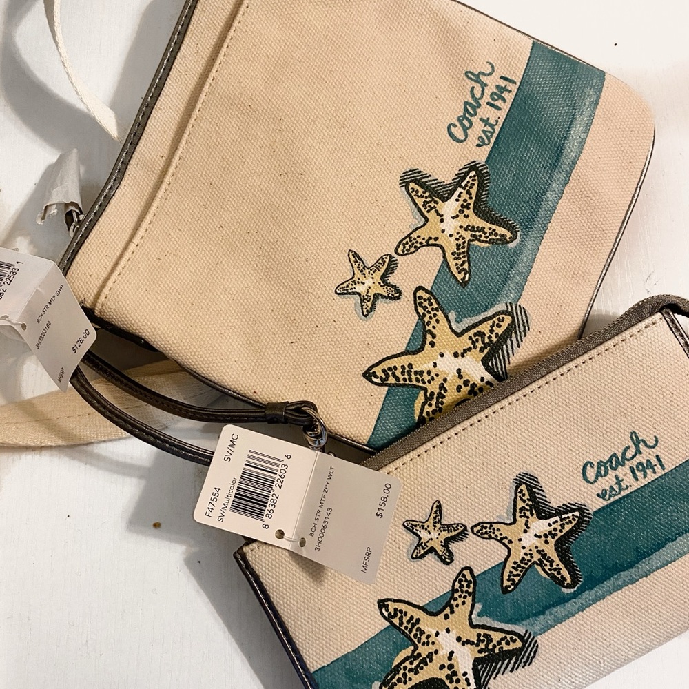 Coach Purse & Wallet Set
